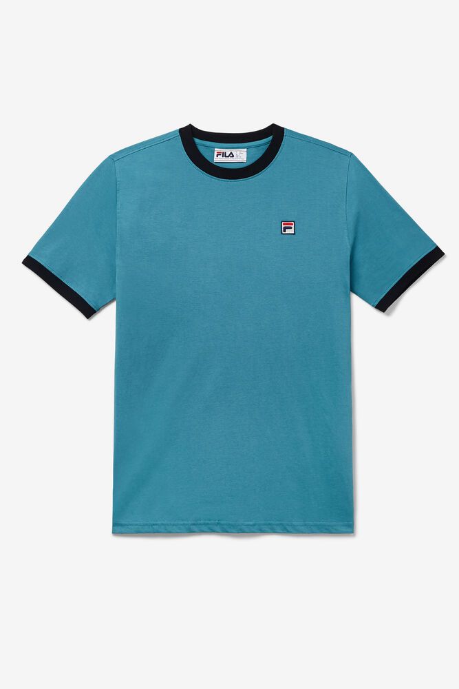 Fila Marconi Ringer T-Shirt Blue - Mens - 37984OYFI